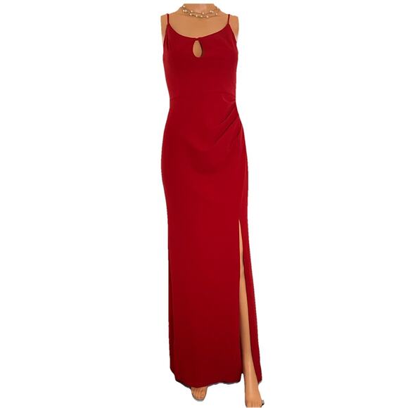 Poppy Red Formal Bridesmaids Dress NWT| Size 4 - Picture 1 of 16